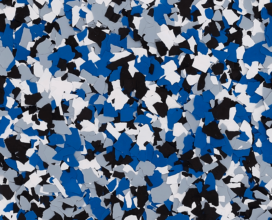 Orbit epoxy flake color