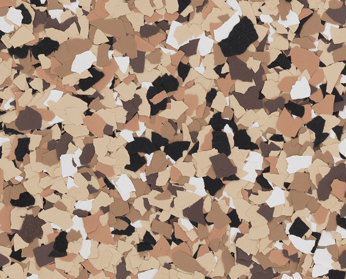 Outback epoxy flake color