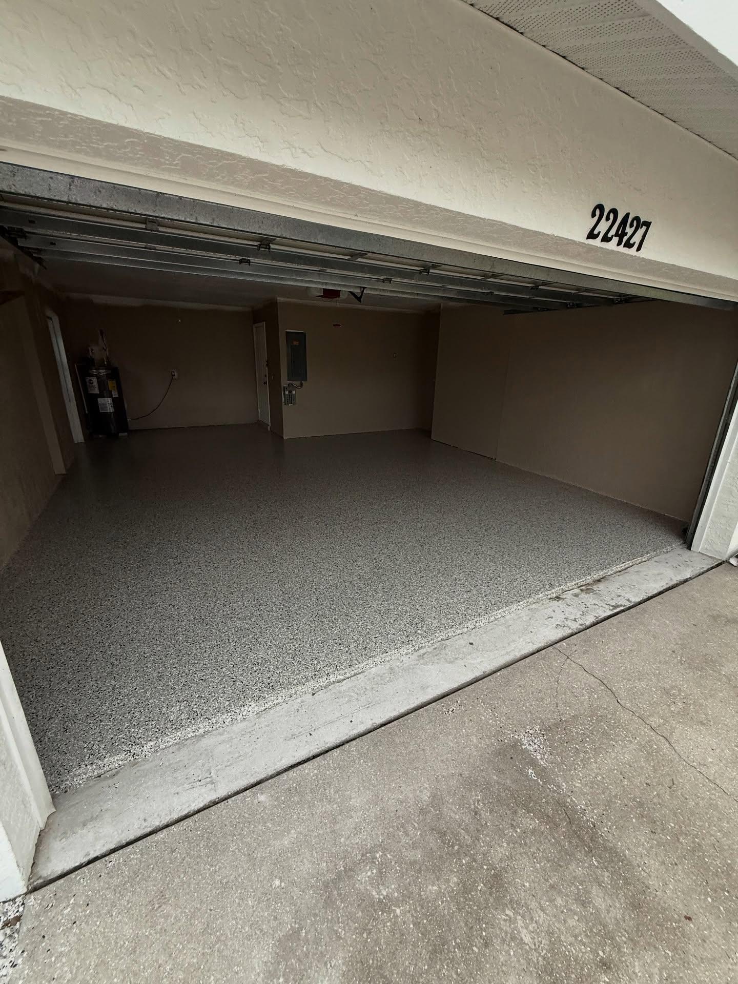 Garage Transformation - Garage Floor